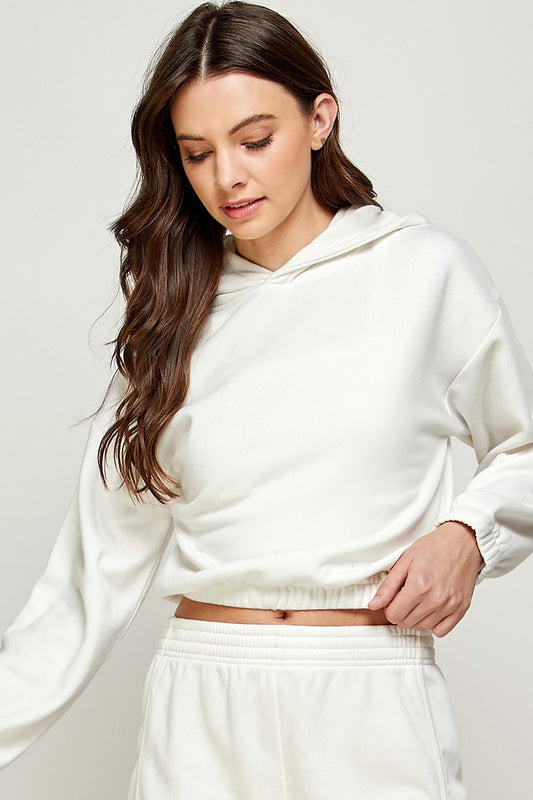 Ivory Burn Out Pullover
